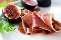 proscuitto sliced