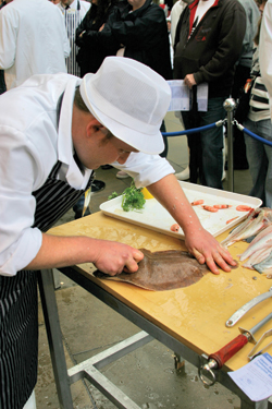 Jonny Jenkins - Twice winner of the Young's British Fish Craft Championships