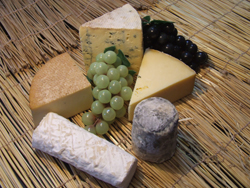 english cheese selection