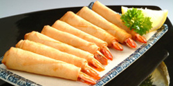 filo king prawns