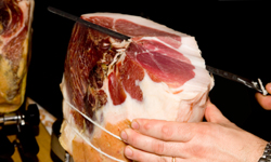 Proscuitto slicing